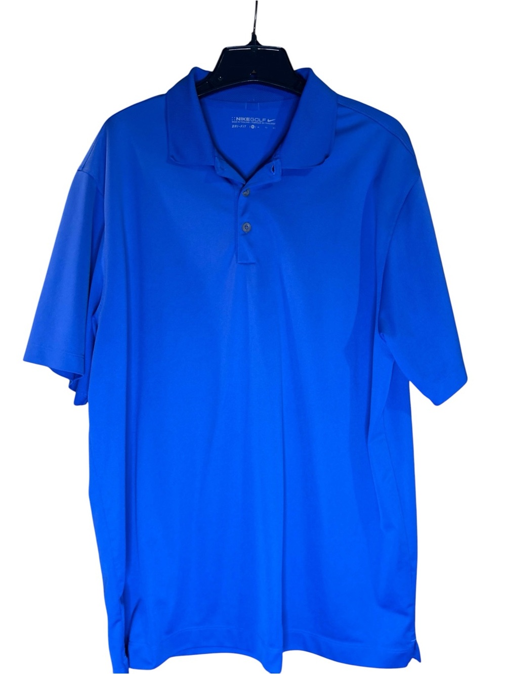 Nike Golf Dri-FIT blue performance polo men’s XL